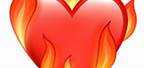 Flaming Heart Emojis Samsung