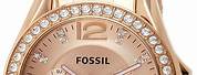 Fossil Watches for Women Gold Chain