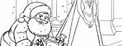 Frozen Christmas Coloring Sheets