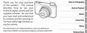 Fujifilm XP Camera Manual