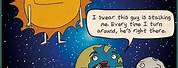 Funny Cartoon About the Universe