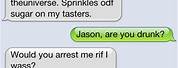 Funny Drunk Person Texts