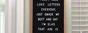 Funny Letter Board Quotes for Kids