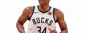 Giannis NBA Picture White Background