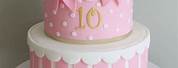 Girls 10th Birthday Cake