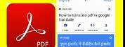 Google Translate PDF to Text