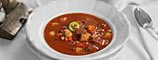 Goulash Soup with Spicy Peppers