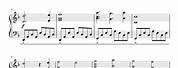 Gravity Falls Intro Piano Sheet Music