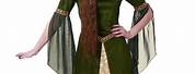 Green Medieval Dress Costume