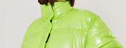 Green Tracksuit with Puffer Jacket Women