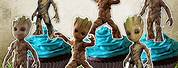 Groot Cake and Cupcake Toppers
