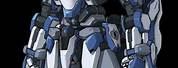 Gundam Mech Character Concept Art