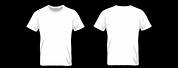 Hanes White T-Shirt Blank Template