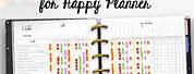 Happy Planner Habit Tracker Printable