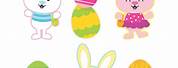 Happy U Easter Bunny Cut Out