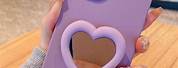 Heart Phone Case Purple Shein