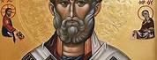 High Resolution Orthodox Icon of Saint Nicholas