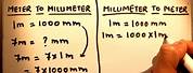 How Do You Convert mm to M