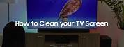 How to Clean Samsung Q-LED TV Screen