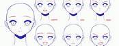 How to Draw Anime Face Print Out