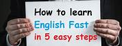 How to Learn English so Fast