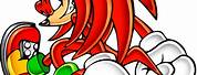 Hyper Knuckles the Echidna with Black Sunglasses On