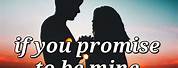 I Love You and Promise Quotes