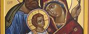 Icon Holy Family Jesus Mary Joseph