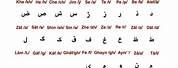 India Language Alphabet with Farsi