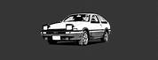 Initial D Black and White Wallpaper
