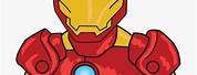 Iron Man Cartoon Upper Half