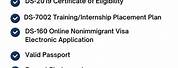 J-1 Visa Application Form