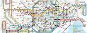 JR East Tokyo Train Map