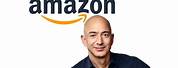Jeff Bezos with Amazon Logo