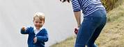 Kate Middleton with Prince George Polo