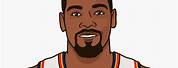Kevin Durant On Phoenix Suns Cartoon Png