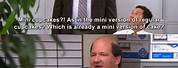 Kevin the Office Meme Angry