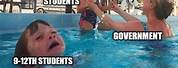 Kid Drowning in Pool Meme
