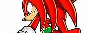 Knuckles the Echidna Sonic Channel Art