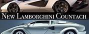 Lamborghini Countach Old Vs. New