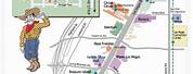 Las Vegas Strip Map Shopping Mall 2023