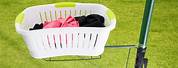 Laundry Basket Clothesline