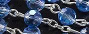 Light Blue Crystal Beads