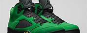 Light Green Jordan 5s