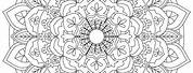 Mandala Coloring Pages Colored