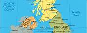 Map Great Britain Ireland Scotland