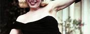 Marilyn Monroe Black Dress عکس