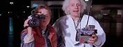Marty McFly and Doc Brown