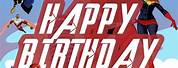 Marvel Happy Birthday Wishes