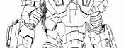 Marvel Iron Man War Machine Coloring Pages